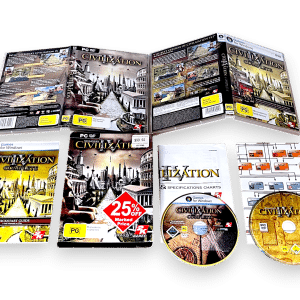 Sid Meier's Civilization IV: Complete - PC TWO GAME BUNDLE + BOX