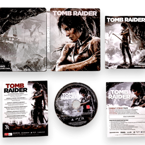 Tomb Raider Survivor Edition PS3 STEELBOOK COLLECTOR'S ED.