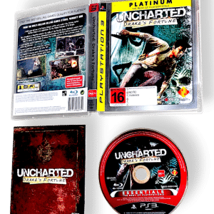 Uncharted: Drake's Fortune (PS3) - Platinum Case / Essentials Disc