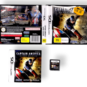 Captain America: Super Soldier (Nintendo DS) COMPLETE