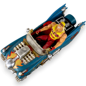 WCW Hulk Hogan Road Rebels Talking Car with Action Figure