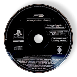 PlayStation Autumn Christmas Releases Demo Disc (PS1) DISC ONLY