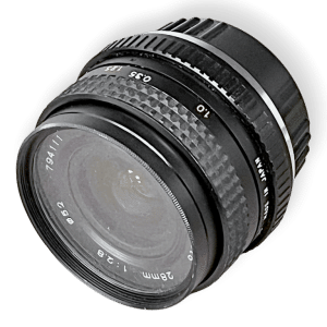 28mm f/2.8 Manual-Focus Camera Lens – 52mm Filter Thread