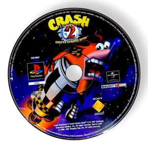 Crash Bandicoot 2: Cortex Strikes Back (PS1) DISC ONLY