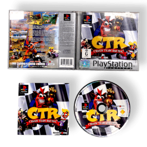 CTR Crash Team Racing (PS1) COMPLETE