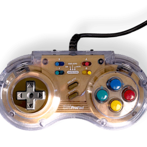 SN ProPad Transparent Wired Controller (SNES)