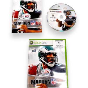 Madden NFL 06 - Xbox 360 RARE - EXCELLENT & COMPLETE