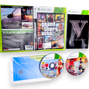 Grand Theft Auto V GTA 5 - Xbox 360 COMPLETE