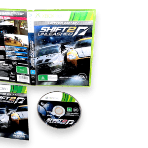 Need for Speed: Shift 2 Unleashed (Xbox 360) *GOLD/YELLOW PRINT*