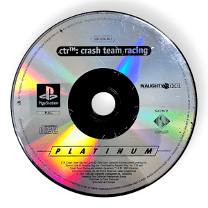 CTR Crash Team Racing - PS1 Platinum - Disc Only