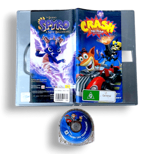 Crash Tag Team Racing (PSP) - ALTERNATE PS2 CASE