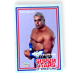 Dino Bravo - WWF Superstars of Wrestling Trading Card