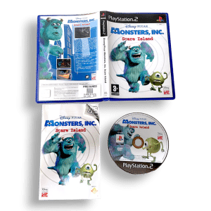 Disney Pixar Monsters, Inc.: Scare Island (PS2) COMPLETE