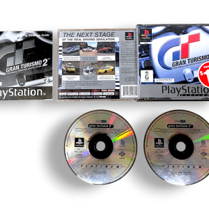 Gran Turismo 2 (PS1) PLATINUM COMPLETE - TWO DISCS