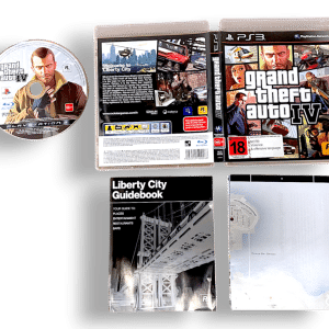 Grand Theft Auto IV (PS3) COMPLETE WITH LIBERTY CITY GUIDEBOOK