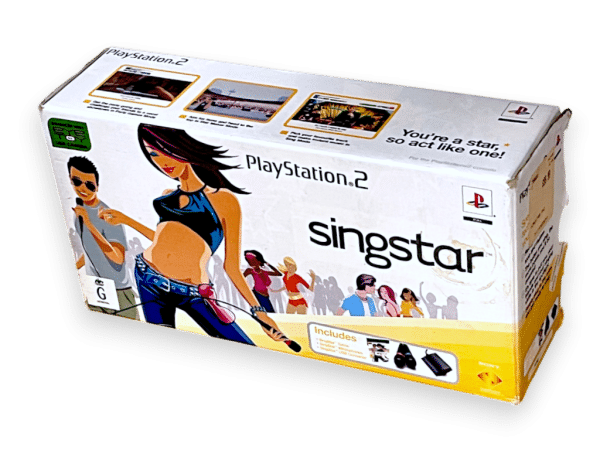 SingStar The Original Game + Microphones (PS2) *RARE BOX SET - GIFT* - Image 2