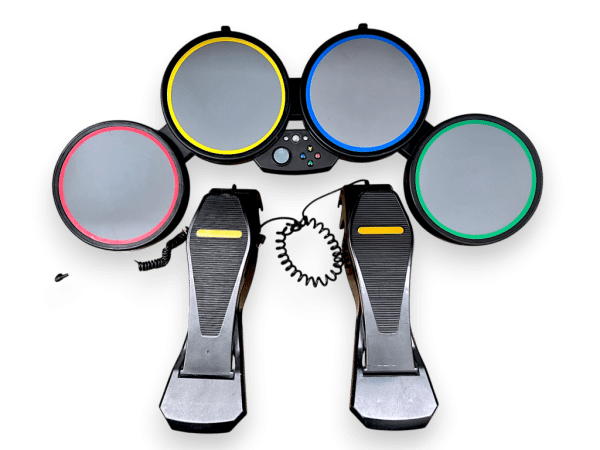 Xbox 360 Rock Band Drum Kit with Two Pedals - Image 2