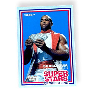 VIRGIL 1989 WWF Superstars of Wrestling Card