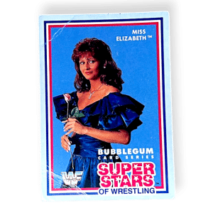 MISS ELIZABETH WWF Superstars of Wrestling Card