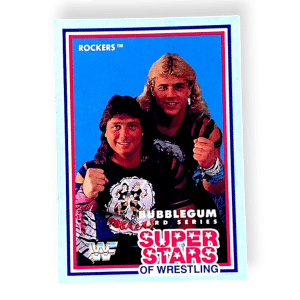 The Rockers 1989 WWF Superstars of Wrestling Card