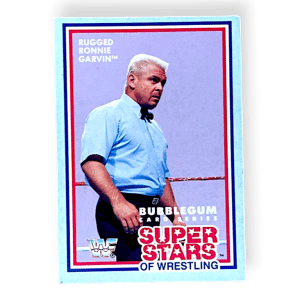 Rugged Ronnie Garvin WWF Superstars of Wrestling Card