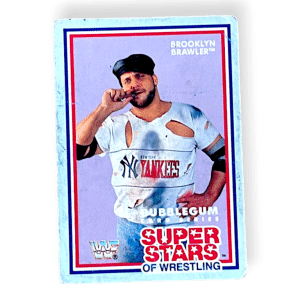 The Brooklyn Brawler WWF Superstars of Wrestling Card