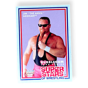 Jim Neidhart 1989 WWF Superstars of Wrestling Card