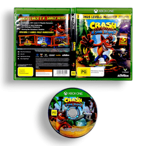 Crash Bandicoot N. Sane Trilogy (Xbox One) WITHOUT PAPER INSERT