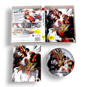 Street Fighter IV (PS3) EXCELLENT & COMPLETE
