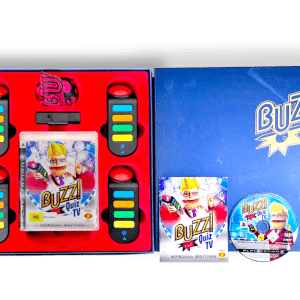 Buzz! WIRELESS! Set (PS3) Game+Buzzers (BOX SET! GIFT!)