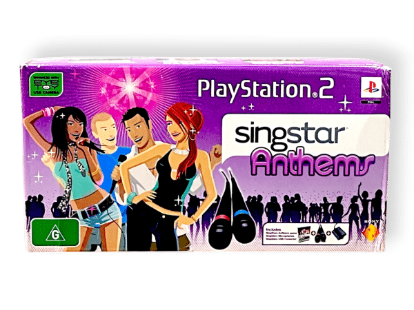 SingStar Anthems (PS2 Game + MICROPHONES) *BOXED GIFT SET!* - Image 2