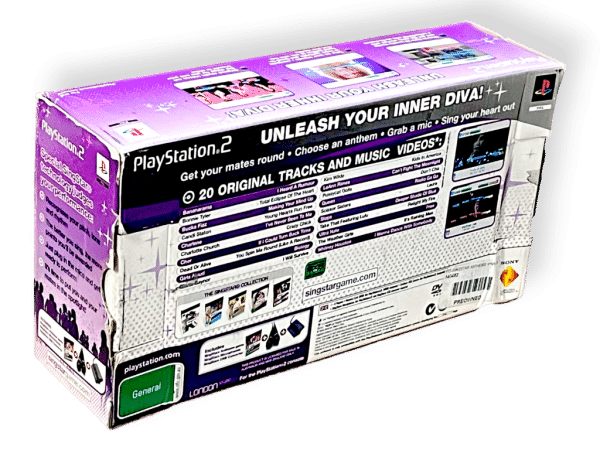 SingStar Anthems (PS2 Game + MICROPHONES) *BOXED GIFT SET!* - Image 11