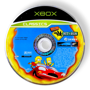 The Simpsons: Hit & Run Xbox Classics - EXCELLENT CONDITION
