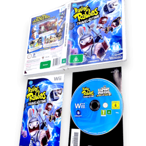 Raving Rabbids: Travel in Time Wii *EXCELLENT & COMPLETE*