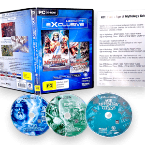 Age of Mythology Gold Edition PC – 3-Disc Set