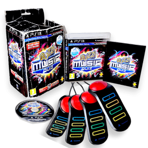 Buzz! The Ultimate Music Quiz PS3 GAME + BUZZERS + BOX!
