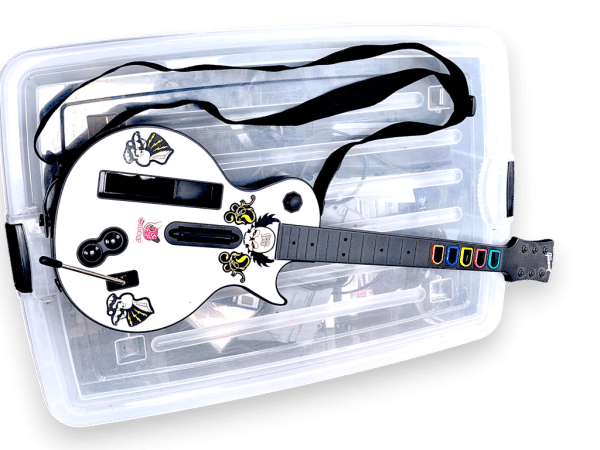 Gibson Les Paul Guitar Controller - Wii - White - Image 2
