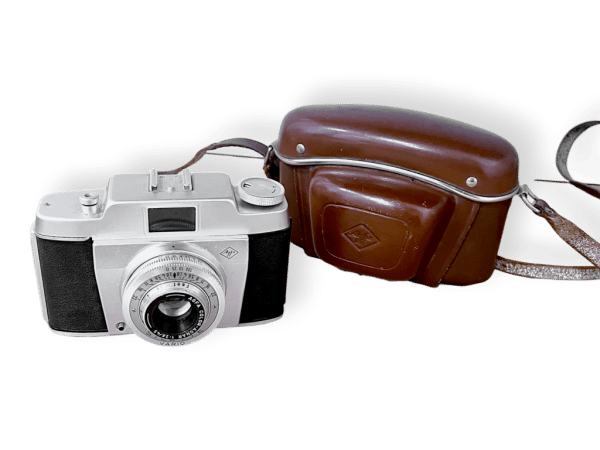 Agfa Silette 35mm Film Camera with Agfa Color-Agnar Lens and Case - Image 2
