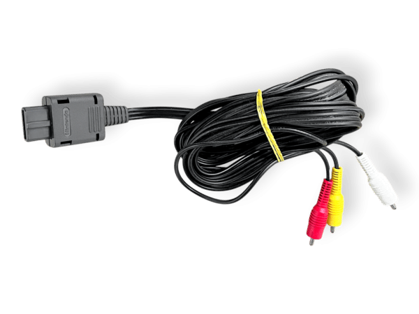 Genuine Nintendo 64 N64 AVI Cable Lead GameCube / SNES / N64 - Image 5
