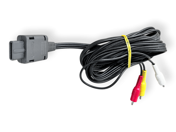 Genuine Nintendo 64 N64 AVI Cable Lead GameCube / SNES / N64 - Image 2