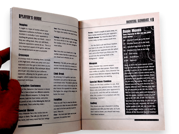 Mortal Kombat 4 Game Guide Book - Image 4