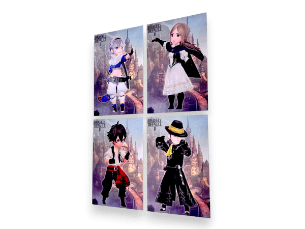 Bravely Default II Character Art Card Set - Image 2