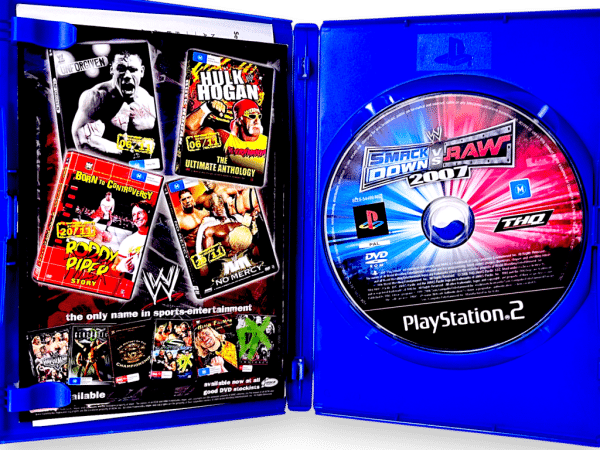 WWE SmackDown vs Raw 2007 - PS2 COMPLETE - Image 2