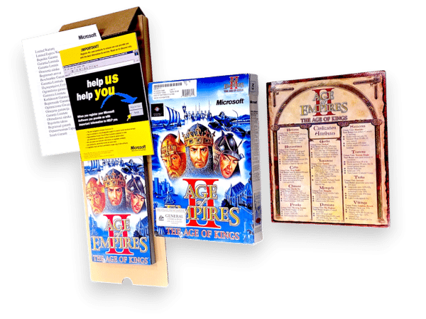 Age of Empires II The Age of Kings PC BIG BOX (MINT COMPLETE) - Image 3