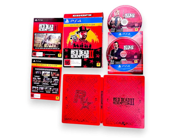 Red Dead Redemption II Ultimate Edition - PS4 BOXED STEELBOOK EDITION - Image 2