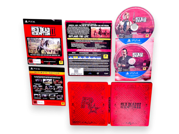 Red Dead Redemption II Ultimate Edition - PS4 BOXED STEELBOOK EDITION - Image 6