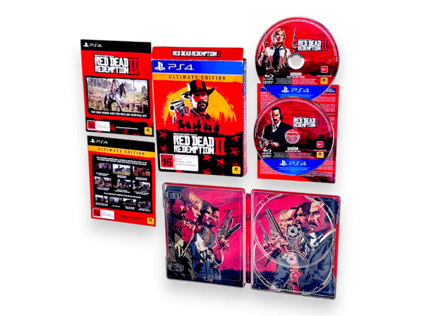 Red Dead Redemption II Ultimate Edition - PS4 BOXED STEELBOOK EDITION - Image 3