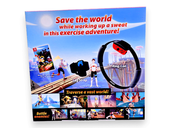 RING FIT (Switch) Game + Accessories + Strap *COMPLETE BOX SET* - Image 4