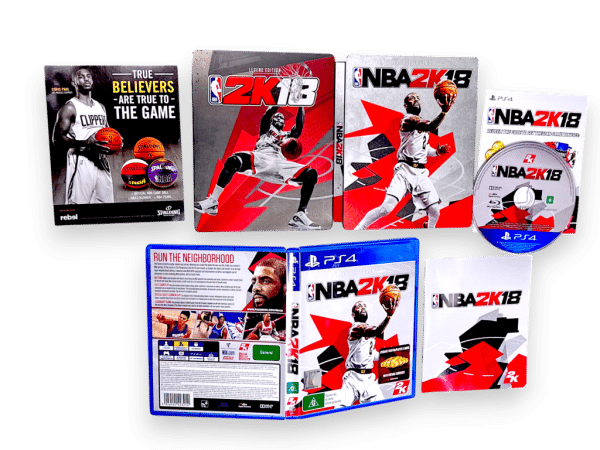 NBA 2K18 - PS4 RARE STEEL COLLECTOR'S EDITION - Image 5