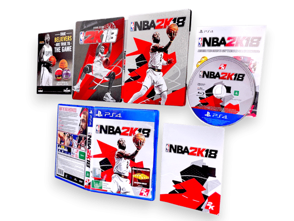 NBA 2K18 - PS4 RARE STEEL COLLECTOR'S EDITION - Image 2